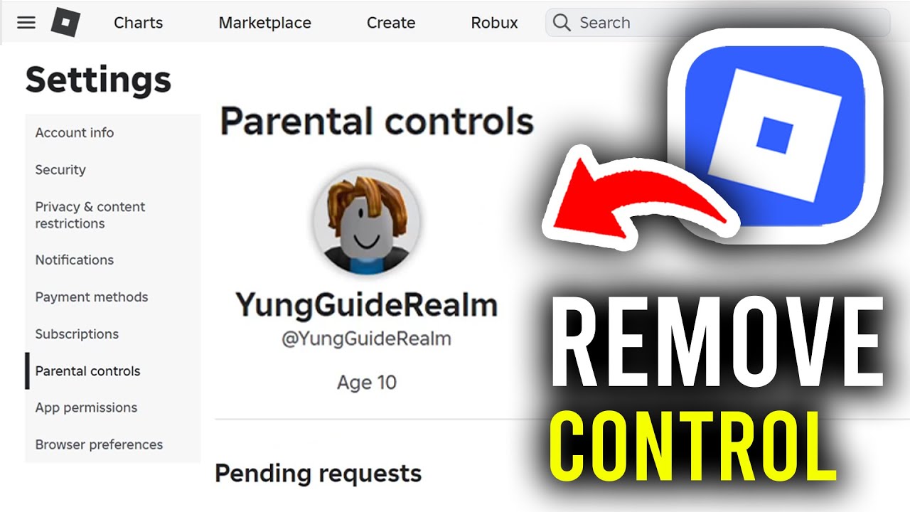How To Remove Parental Control From Roblox Step By Step YouTube 