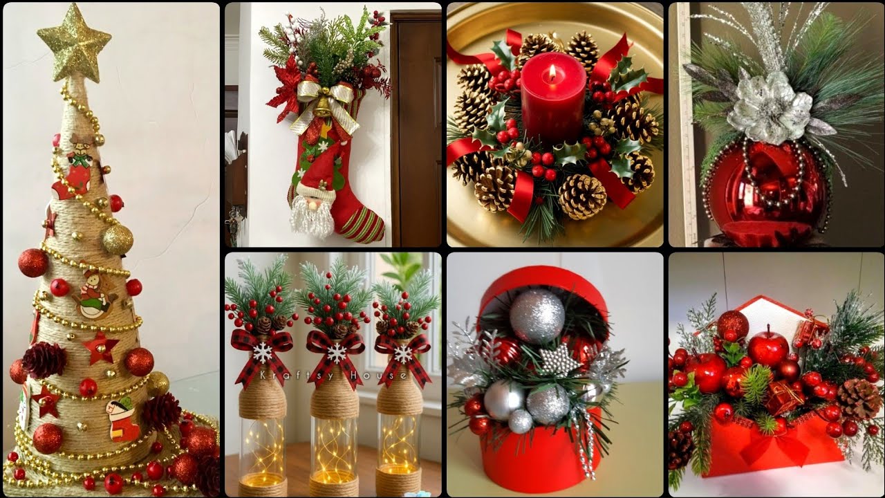 Уникальные идеи рождественских украшений / Более 500 идей рождественского декора 2025 года
