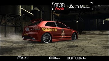 NFSMW 2005: Customization: Audi A3 3.2 Quattro 