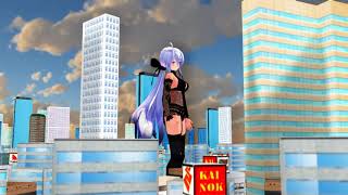 Mmd giantess growth | growing in city