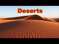 Deserts. // #EnglishLearners