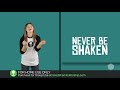 Psalm 62:1-2 - Never Be Shaken (Hand Motions)