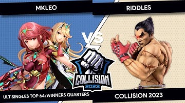 Collision 2023 - MkLeo (Pyra & Mythra) VS Riddles (Kazuya) - Top 64 - Winners Quarters