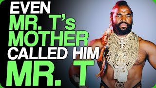 Even Mr. T's Mother Called Him Mr. T (YouTube Fighting Game)