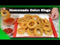 Crispy Homemade BEER BATTER Onion Rings!  (Watch out for Sheila)