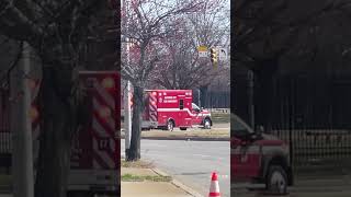 Baltimore City Fire Department Medic 17 & BCPD Responding to a Medical 03-23-25