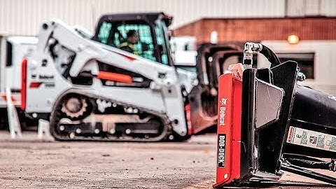 Bobcat Bob-Dock Attachment Mounting System