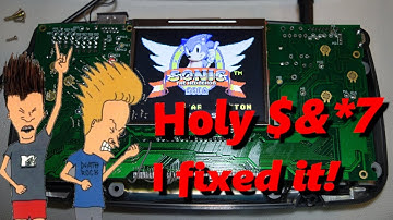 OMFG I Actually Fixed My Game Gear
