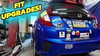 The Copart Honda Fit is back with UPGRADES!!