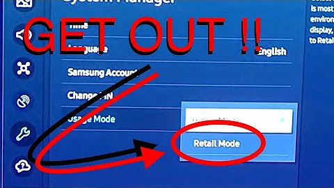 Hoe u de Retail-modus van ALLE Samsung LED-, OLED- en projector-tv