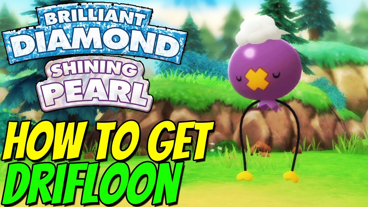 How to get Drifloon #65. Pokemon brilliant diamond & shining pearl BDSP 