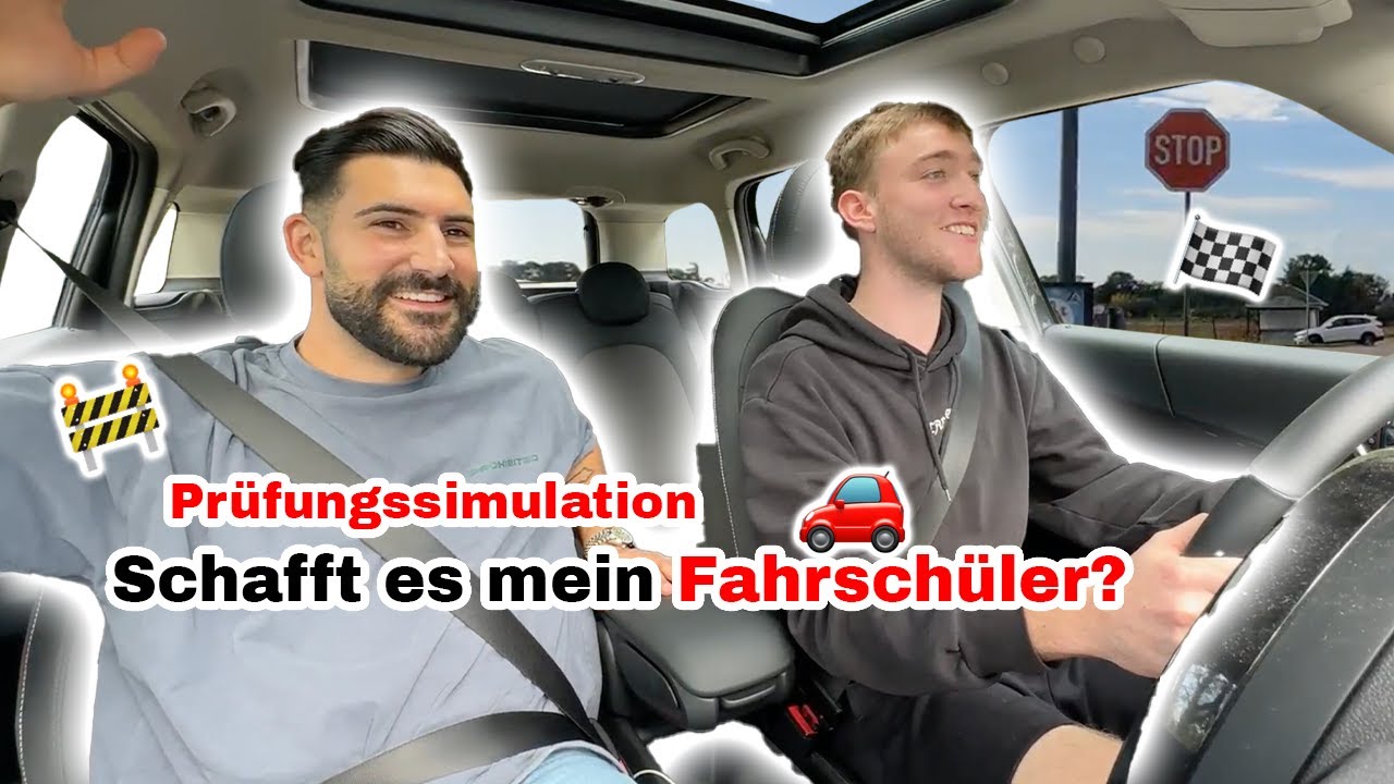 Fahrprüfung: Prüfungsvorbereitung mit Fahrlehrerlukas