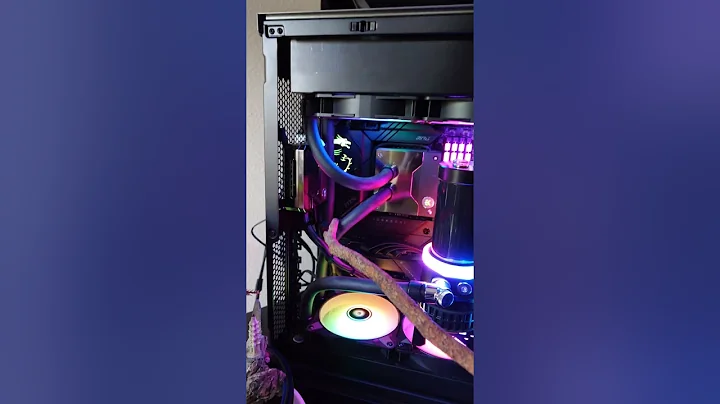 Plan you drain valve when building a custom water-cooled PC.