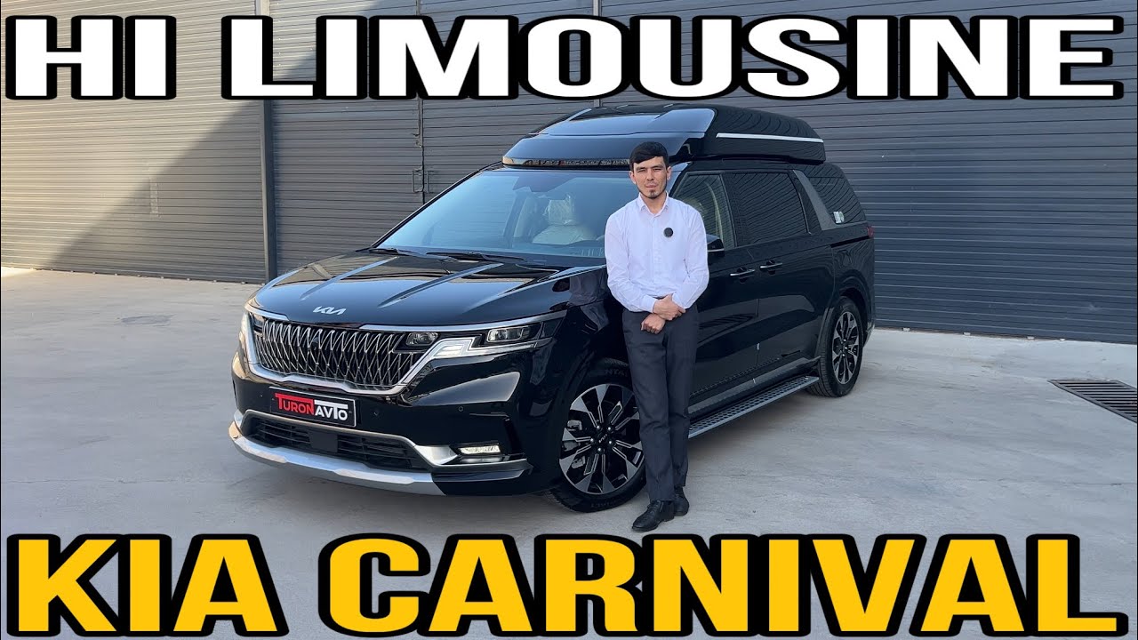 KIA Carnival Hi Limosine Janubiy 🇰🇷Koreyadan keltirilgan orginal avtomobil