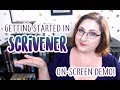 Getting Started in Scrivener (On-Screen Demo!)