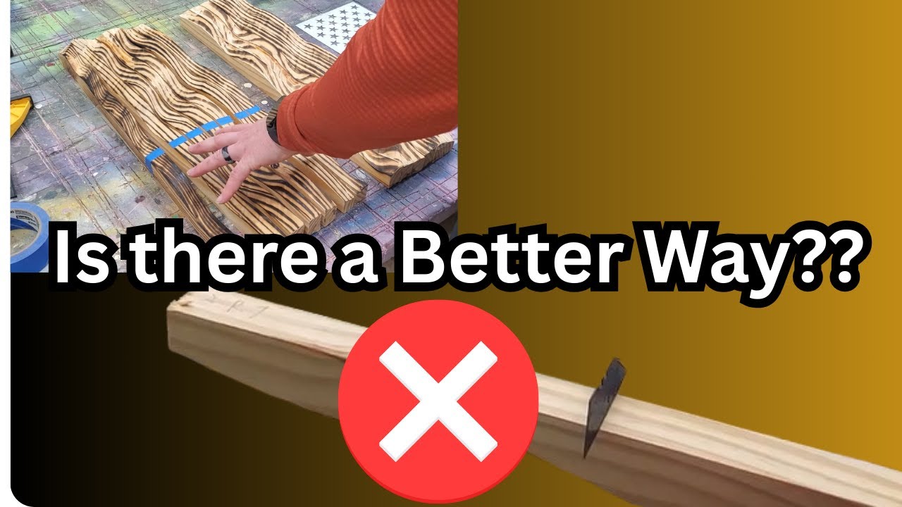 A More in Depth Look at how I Stencil the Union Stars for Wavy Wooden American Flags