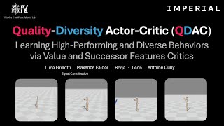 The Quest for Adaptable AI - Quality-Diversity Actor-Critic (QDAC)