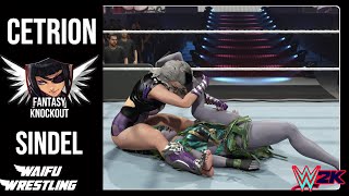 WWE2K23: Sindel VS Cetrion -Queen of Edenia Fights The Elder Goddess [Fantasy Knockout]