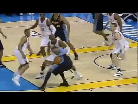 Carmelo Anthony Collapses On The Court & Play Goes On!