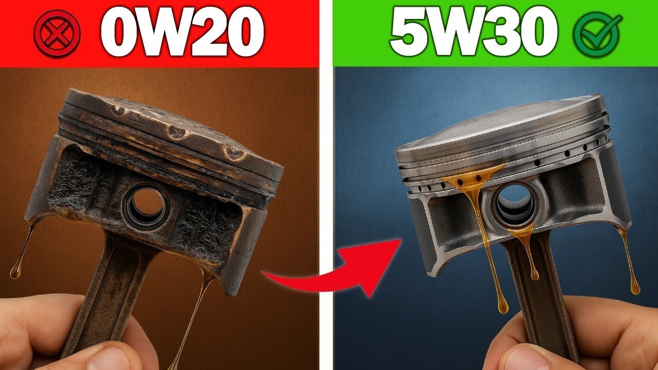 0W20 hay 5W30? Tại sao nhà sản xuất NÓI DỐI về dầu động cơ?!