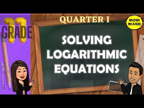Video: Kako Riješiti Logaritamske Jednadžbe