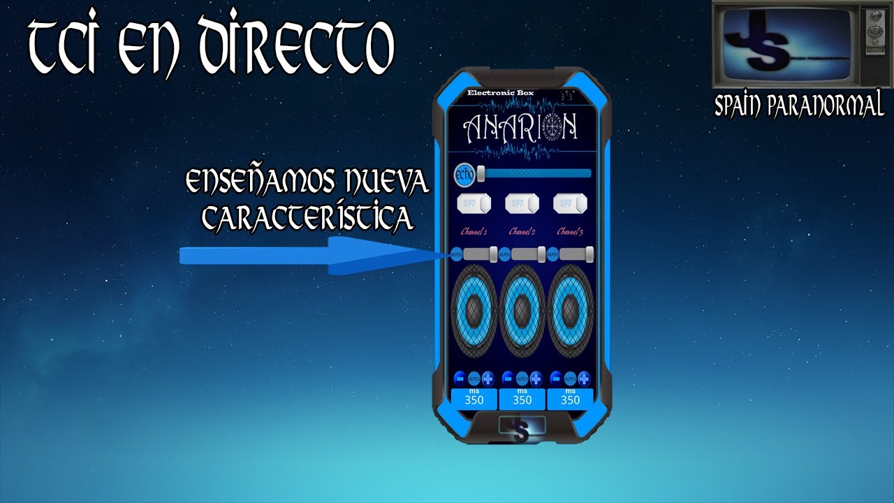 Anarion Electronic Box Enseñamos nueva característica UNICA!