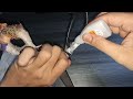 Cara menyambungkan Gunting Patah jadi kuat || How to Repair Broken Scissors to be strong