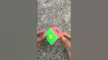 How to solve dot pattern on rubik