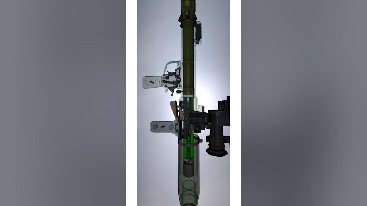 🤔How it's (R P G7 ) Rocket Propelled Grenade Launcher Works🤔 shorts oddlysatisfying asmr 