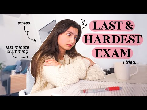 I CAN'T KEEP UP WITH MY EXAMS [part 2] | Study Vlog