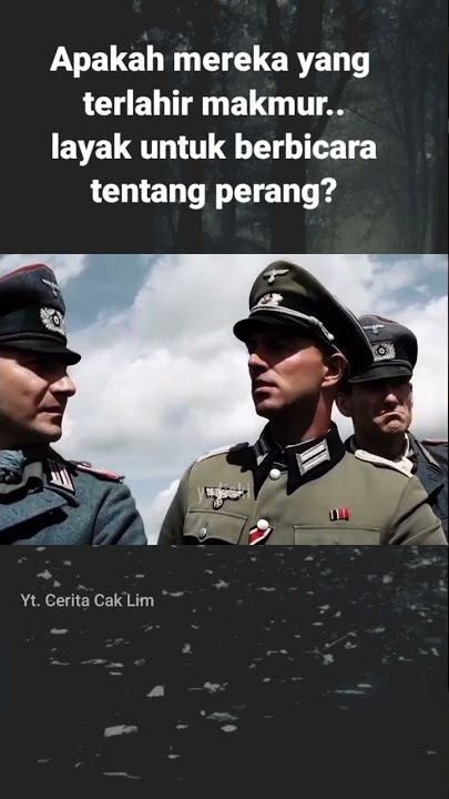 APAKAH MEREKA YANG TERLAHIR MAKMUR,LAYAK BERBICARA TENTANG PERANG #shorts #subscribe #status #short