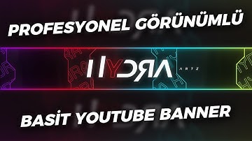 Profesyonel Görünümlü Basit Banner Yapımı