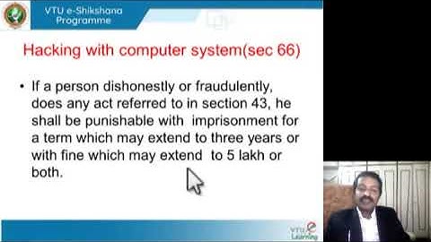 08  Cryptography Network Security & Cyber Law Module  5 Session  8