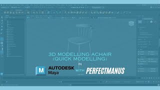 Beginner Tutorial: How to Create a Chair in Maya | PerfectManus