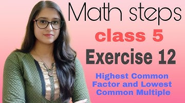 Math Steps 5 Exercise 12(Q.1-Q.5)