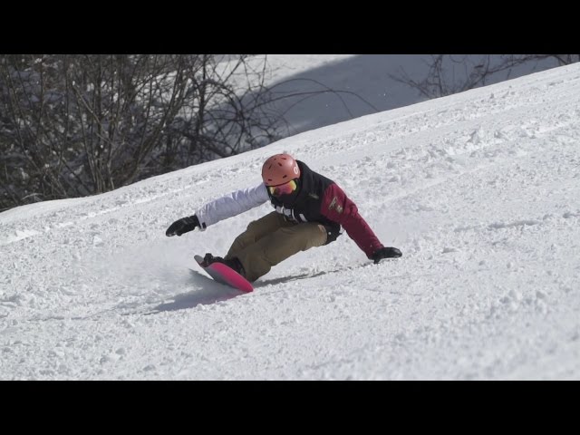 2016-17　きら　スノーボード　カービング　Kira　Snowboard　Carving　V2