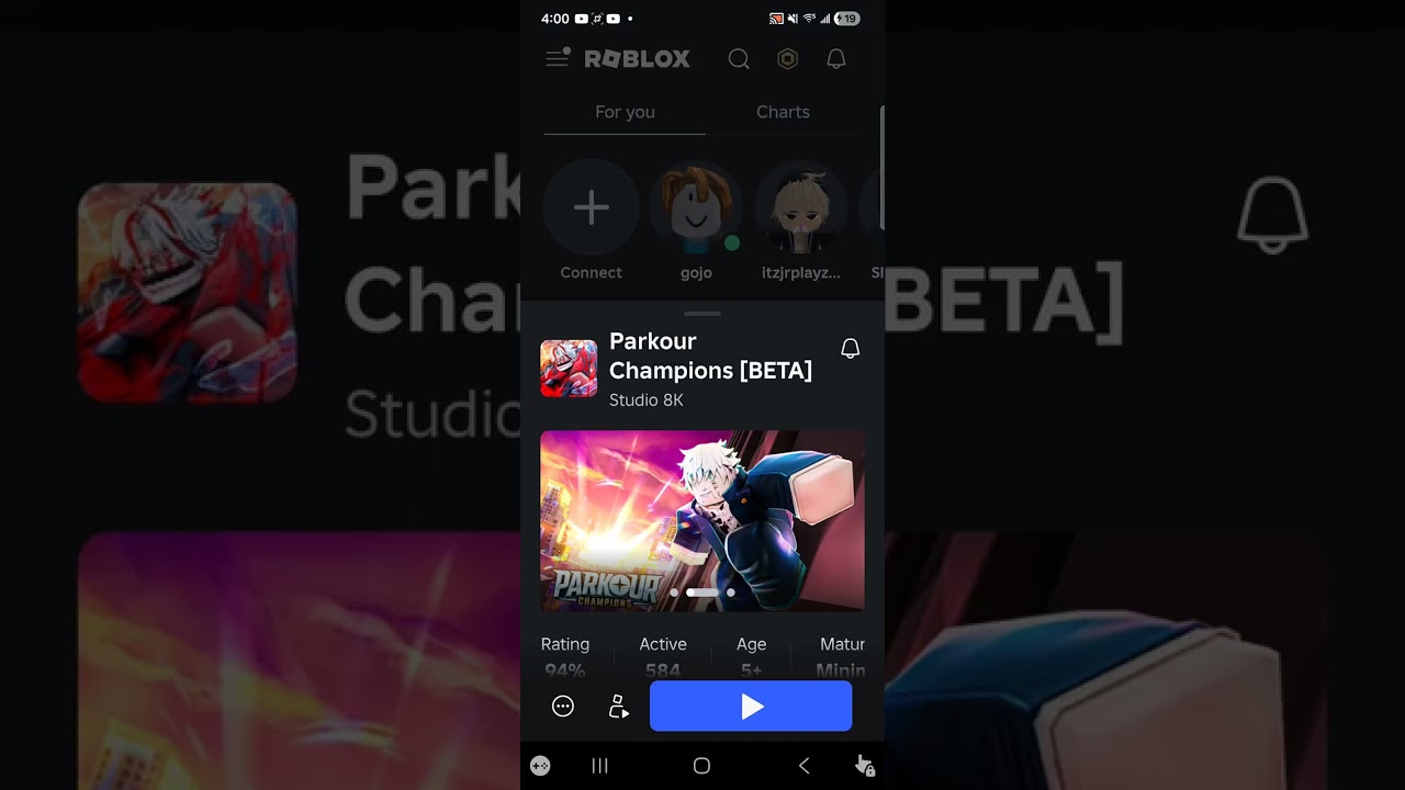 Playing parkaur champions and shawarma kiosk while talking