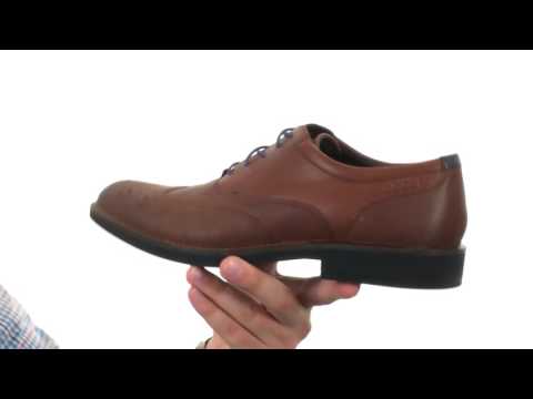 ecco wingtip oxford