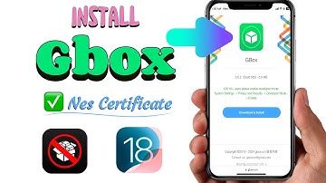 New ✅ How to install Gbox on iPhone | New certificate and no Revoked