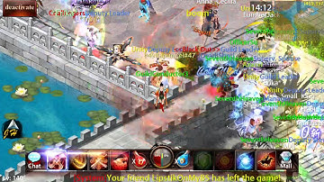 *Troll* using hack of Autopotion in the Conquer Mobile