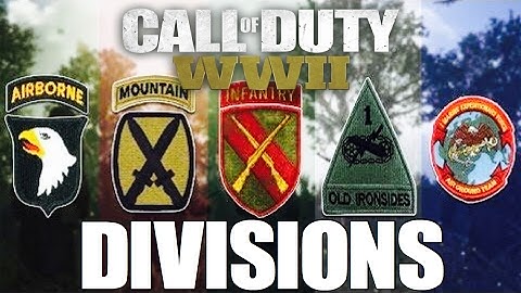 Call of Duty WW2 DIVISIONS! No more create-a-class, XBOX ONE X! Call of Duty WWII NEWS!