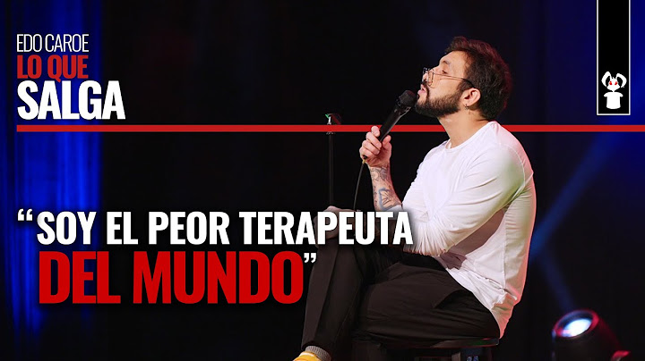Y tú, ¿cómo fuiste a parar a terapia? | Edo Caroe | Stand Up Comedy
