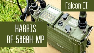 Harris RF-5800H-MP Falcon II PRC-150 Manpack HF radio. Переносная КВ радиостанция НАТО.