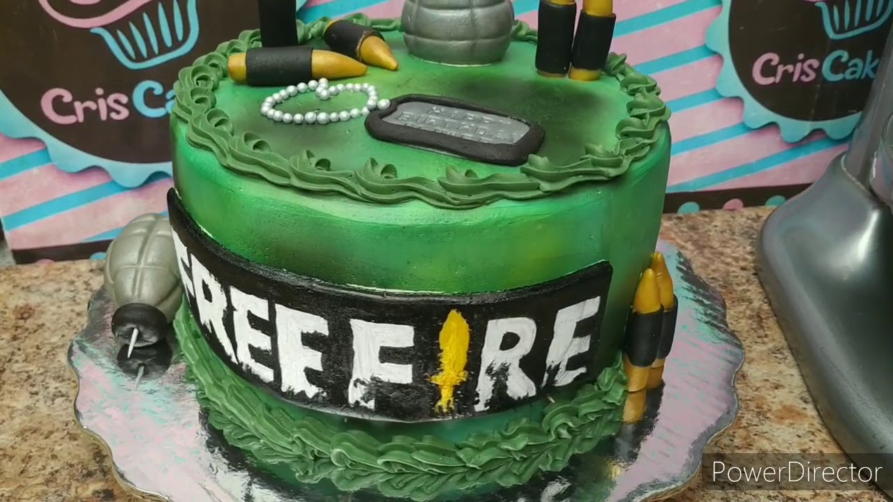 Freefire Cake Youtube