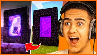 واکنش به ماینکرفت در برابر دنیای واقعی | MINECRAFT vs REAL LIFE Challenge