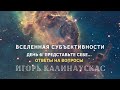 Игорь Калинаускас – «Вселенная субъективности. День шестой».  Ответы на вопросы.  4.07.2020