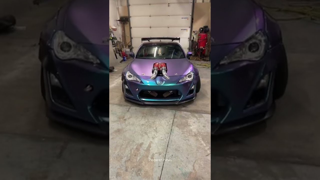 Toyota GT 86 With Ferrari Engine 