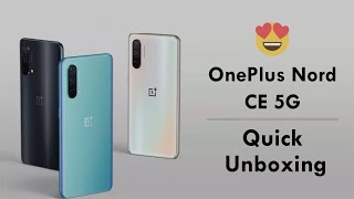 OnePlus Nord CE 5G  Quick Unboxing  |  #justj #justjallinonestudio