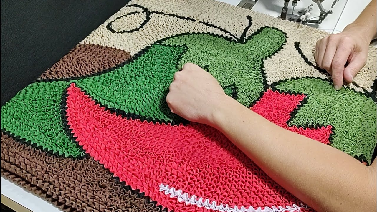 Tapete de fru fru de pimenta 🌶️🌶️