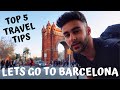 BARCELONA TRAVEL VLOG | Top 5 Travel Tips Guide | Let's go to Barcelona! (Vlog 1/3)